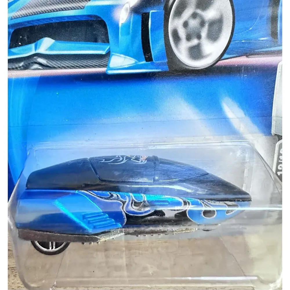 Hot Wheels 2003 Final Run Series #206 GM Lean Machine Blue 12/12 H16